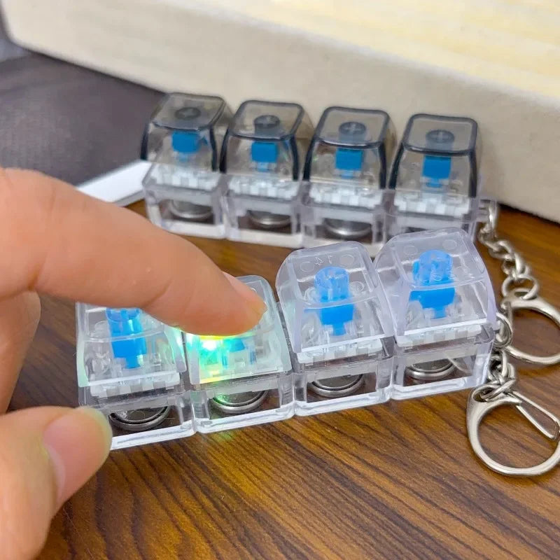 4-Key Mechanical Switch Keychain Tester